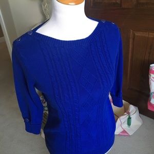 Royal Blue Sweater